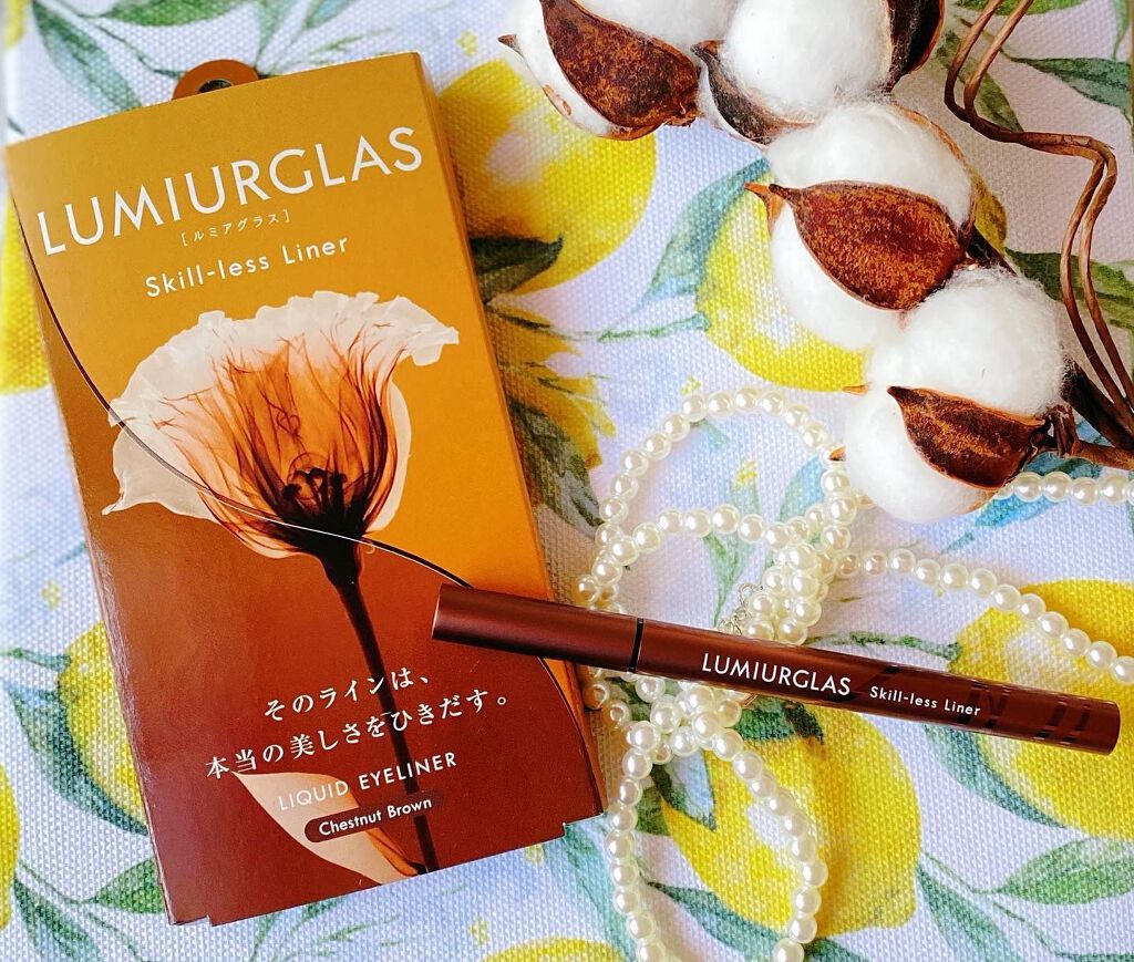 スキルレスライナー/LUMIURGLAS/リキッドアイライナーを使ったクチコミ(1枚目)