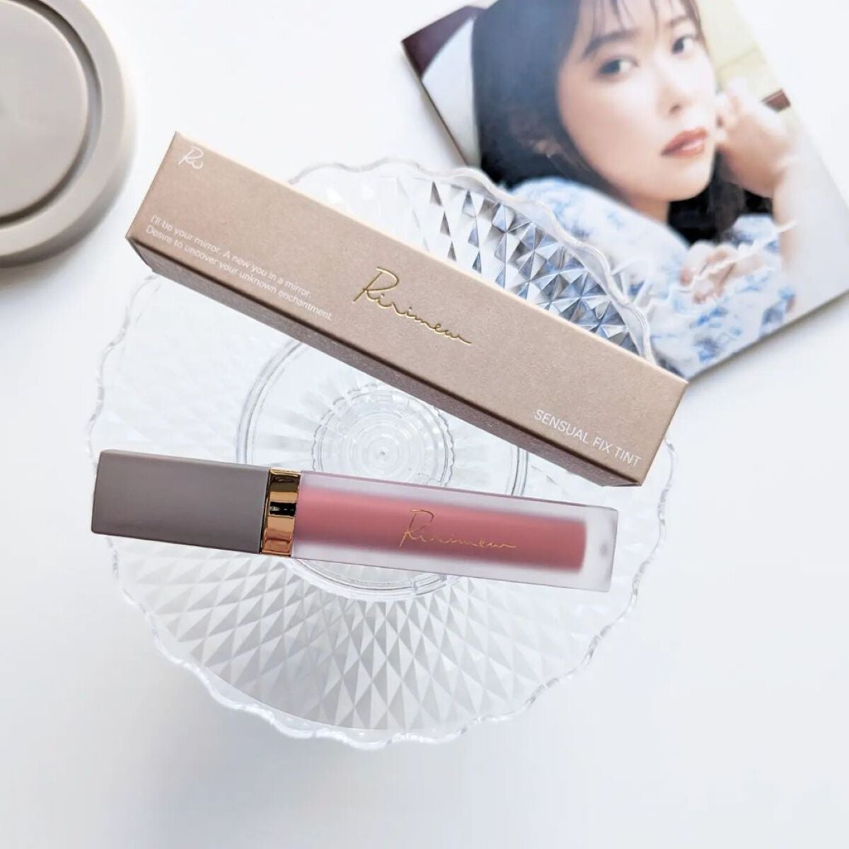 センシュアルフィックスティント/Ririmew/リップティントを使ったクチコミ(2枚目)