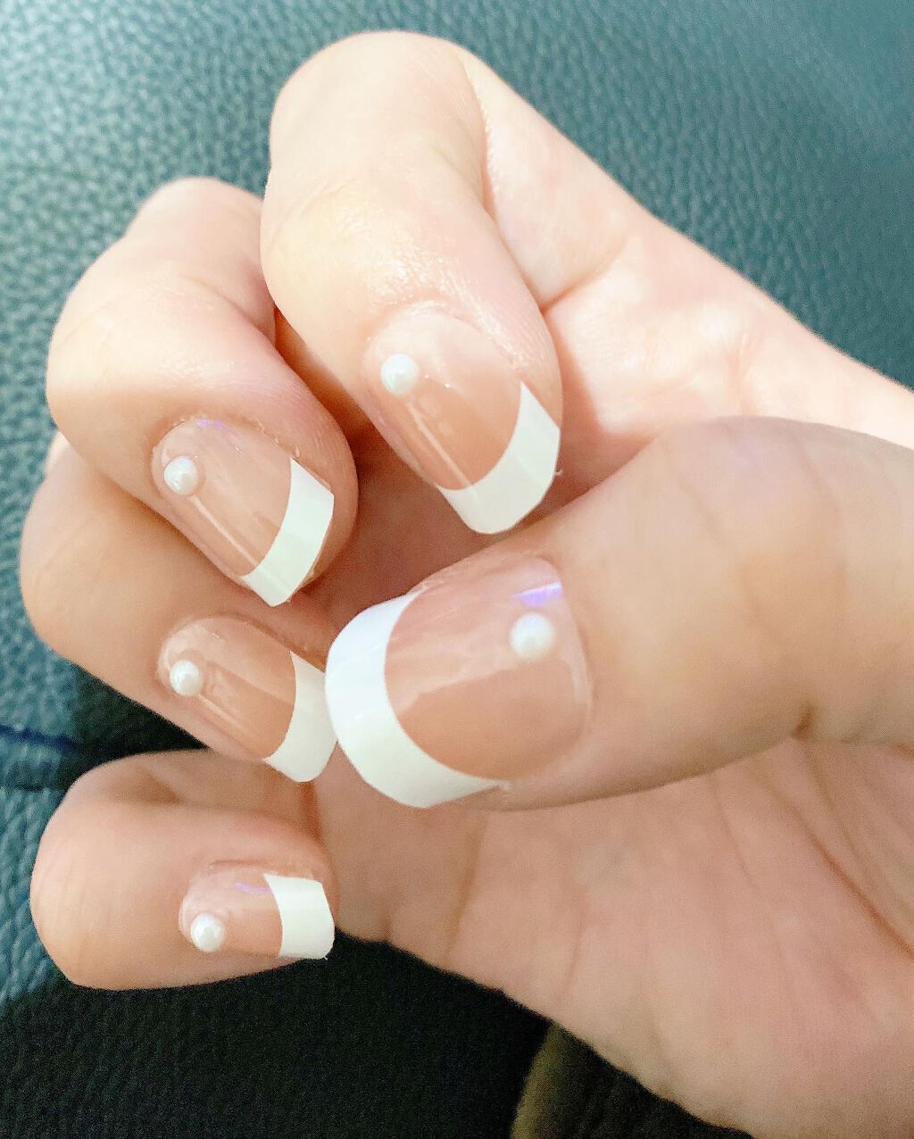 ネイルチップ(シールタイプ)/FINGER SUIT/ネイルチップ・パーツを使ったクチコミ（2枚目）