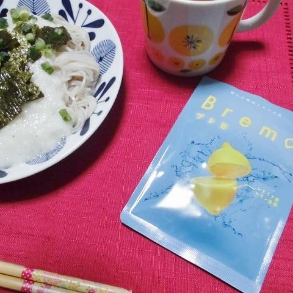 夕鶴 on LIPS 「 有機栽培されたシチリア産レモンの成分が配合されていて、噛むと..」(2枚目)