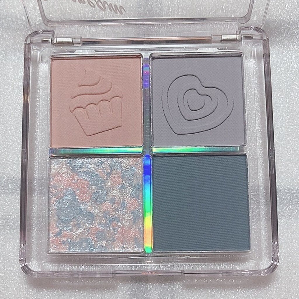 ZEESEAデザートコレクション4カラーアイシャドウパレット/ZEESEA/アイシャドウパレットを使ったクチコミ(2枚目)