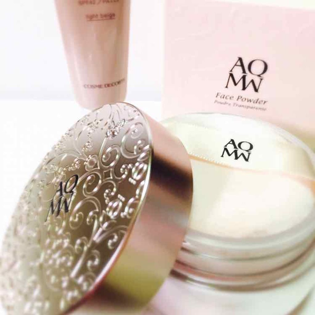 AQ MW フェイスパウダー/DECORTÉ/ルースパウダーを使ったクチコミ(1枚目)