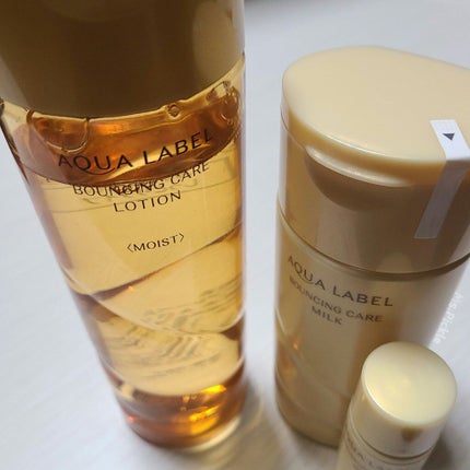 バウンシングケア ミルク/アクアレーベル/乳液を使ったクチコミ(1枚目)