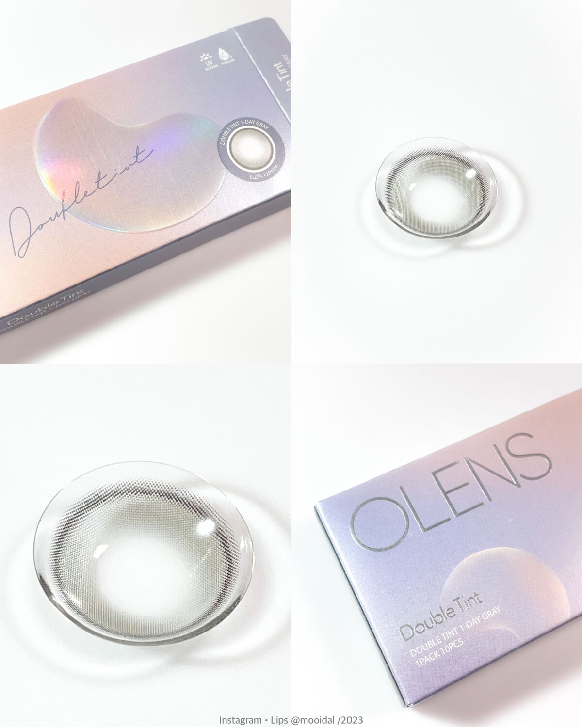 Double Tint 1day/OLENS/カラーコンタクトレンズを使ったクチコミ(2枚目)