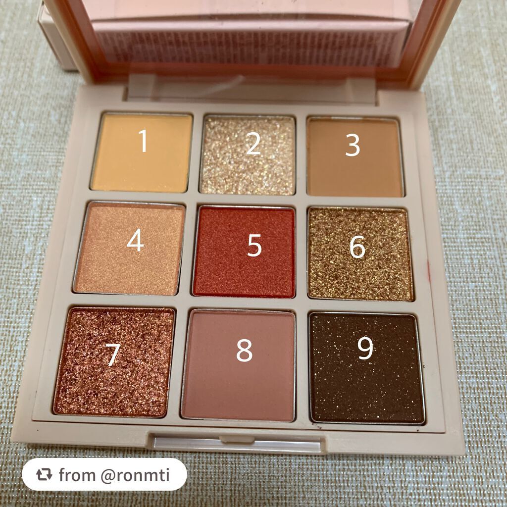 カメリア アイパレット/innisfree/アイシャドウパレットを使ったクチコミ(3枚目)