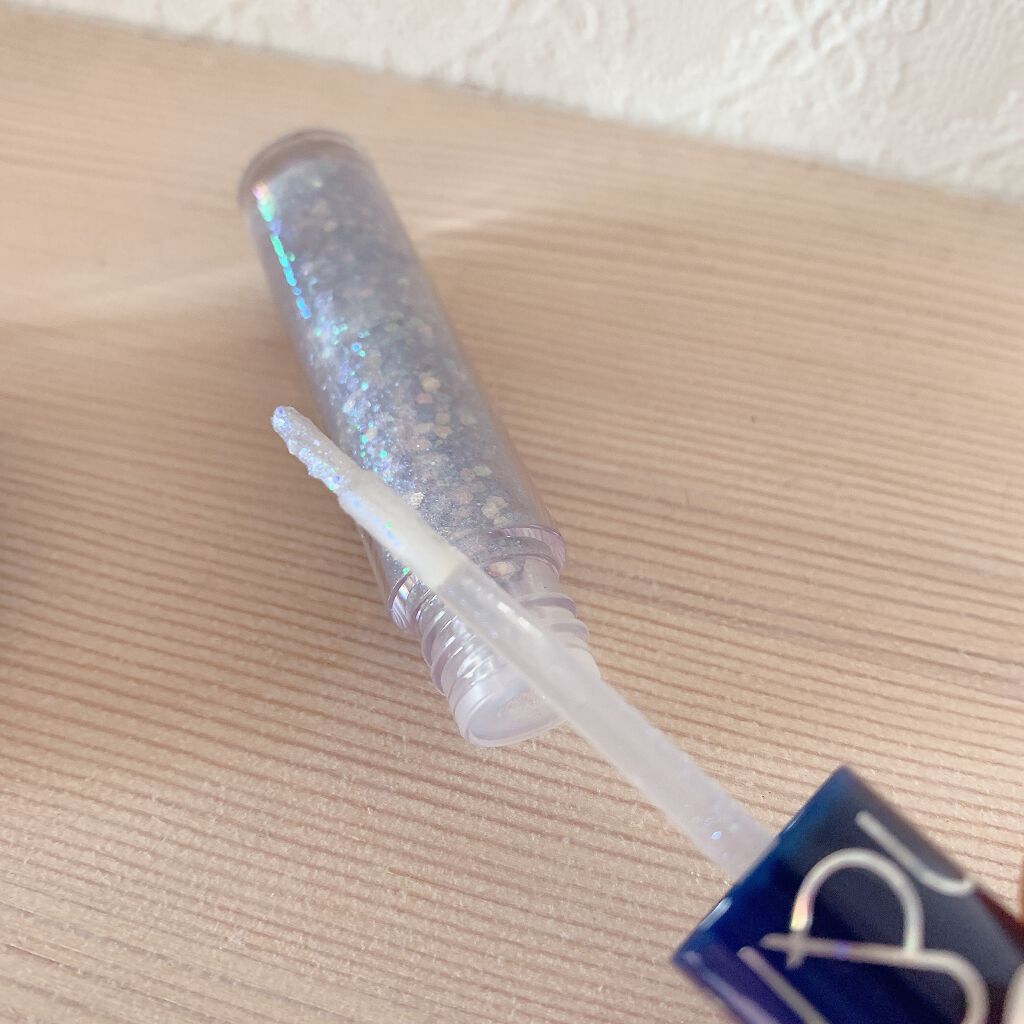 グリッター シャドウ カラー/rom&nd/グリッターを使ったクチコミ（3枚目）