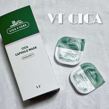 CICA カプセルマスク/VT/洗い流すパック・マスクを使ったクチコミ(1枚目)