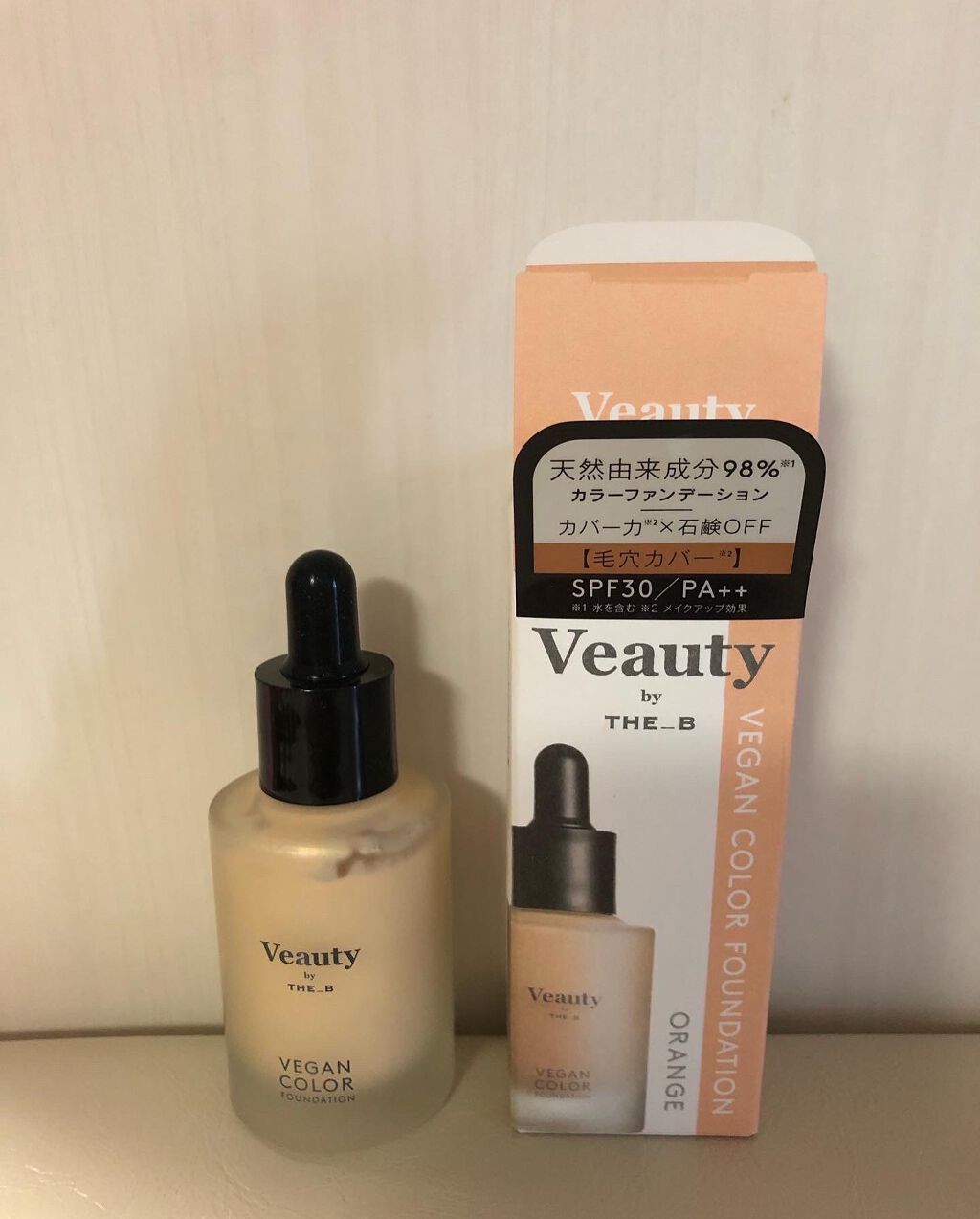 ヴィーガン カラーファンデーション/Veauty by THE_B/リキッドファンデーションを使ったクチコミ(8枚目)