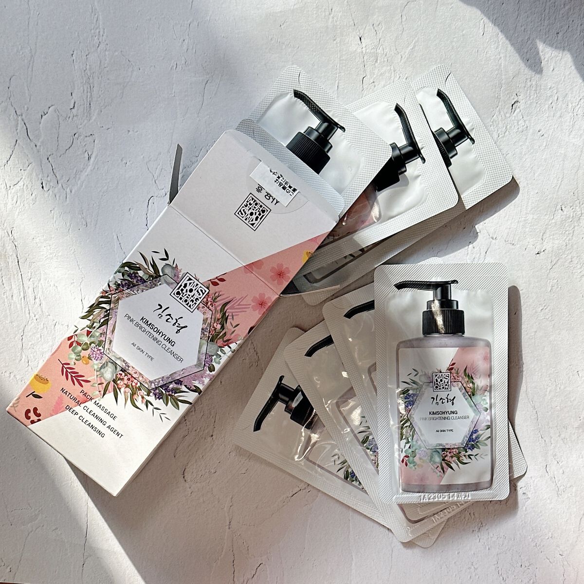 PINK BRIGHTENING CLEANSER/KIM SOHYUNG BEAUTY/オールインワン化粧品を使ったクチコミ（1枚目）