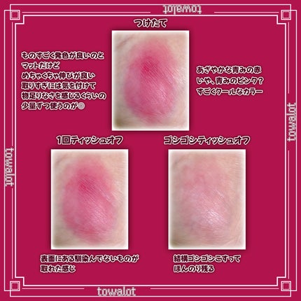 フィー リップアンドチーク ブラーリープリンポット/fwee/口紅を使ったクチコミ(2枚目)