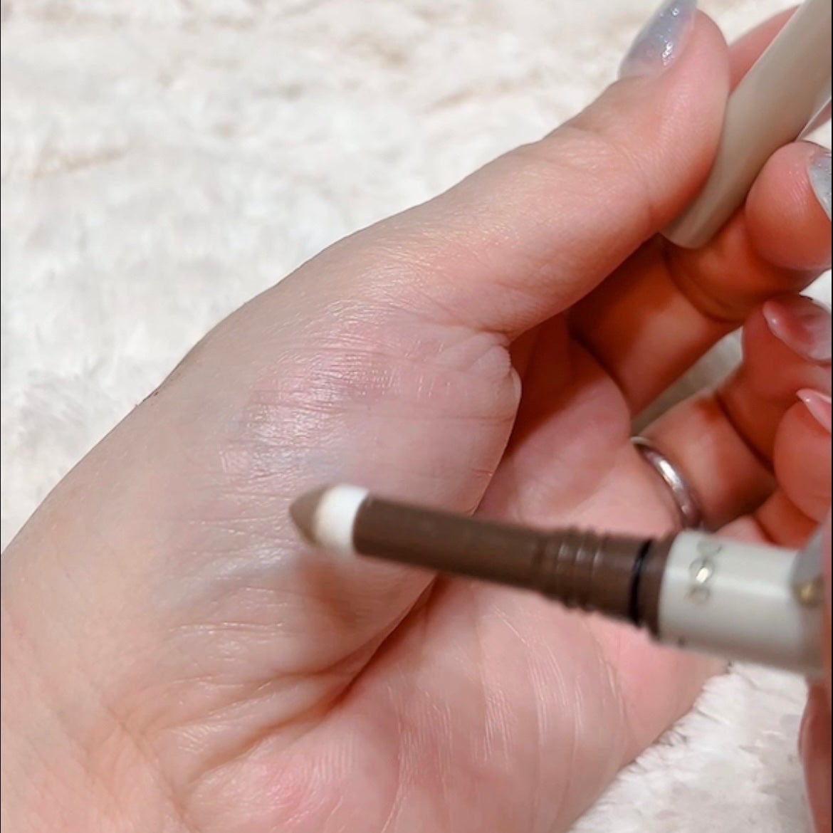 ロングラスティングアイブロウ/excel/リキッドアイブロウを使ったクチコミ(5枚目)