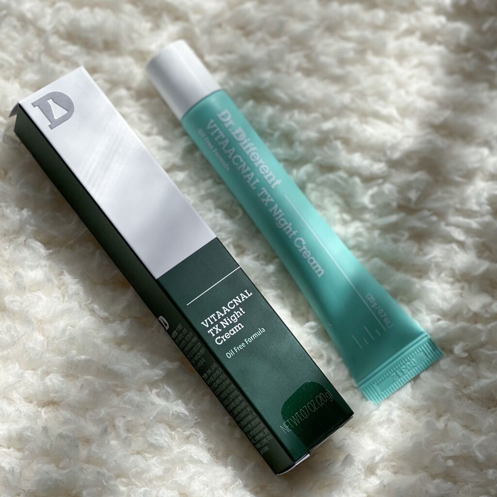 Dr.Different ビタアクナル TX ナイトクリームのクチコミ「.
.
#DrDifferent
#VITAACNALTXNightCream
.
フォロワー.....」（1枚目）