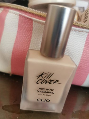 キルカバーニューマットファンデーション/CLIO/リキッドファンデーションを使ったクチコミ（1枚目）