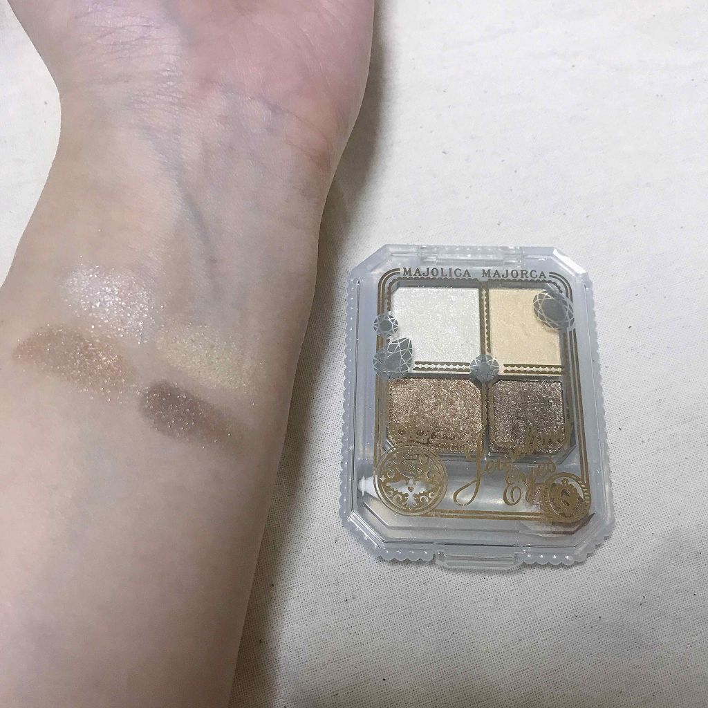 ジュエリングアイズ/MAJOLICA MAJORCA/アイシャドウパレットを使ったクチコミ(3枚目)