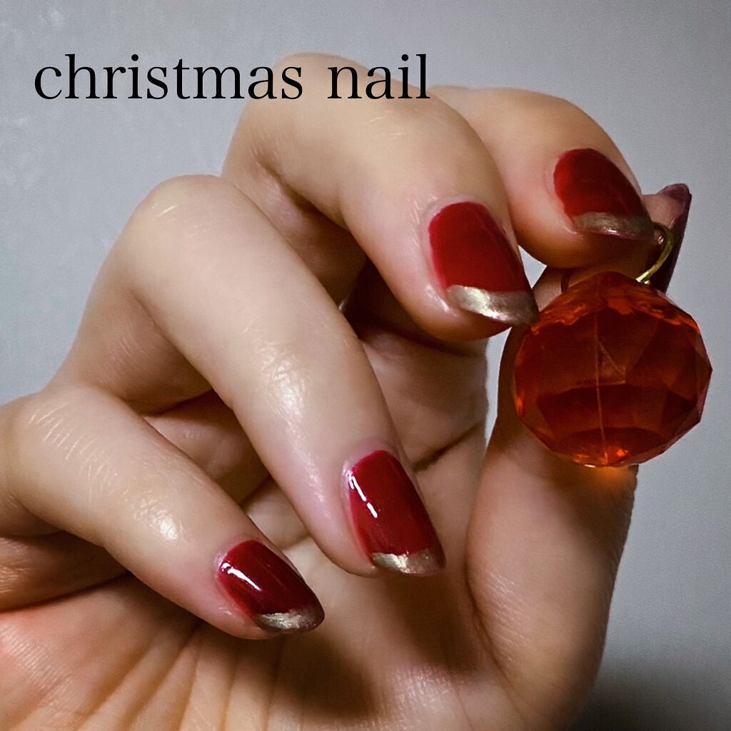 加賀の光彩と縁付金箔のネイルカラー/@cosme nippon/マニキュアを使ったクチコミ(1枚目)