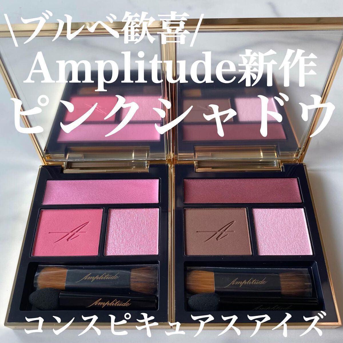 コンスピキュアス アイズ/Amplitude/アイシャドウパレットを使ったクチコミ（1枚目）