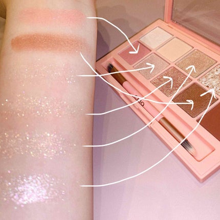 プロ アイ パレット/CLIO/アイシャドウパレットを使ったクチコミ(3枚目)