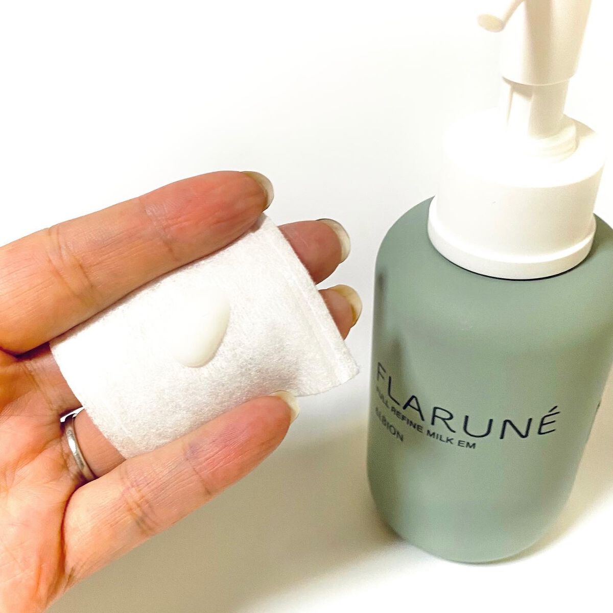 フラルネ フルリファイン ミルク EM/ALBION/乳液を使ったクチコミ（3枚目）