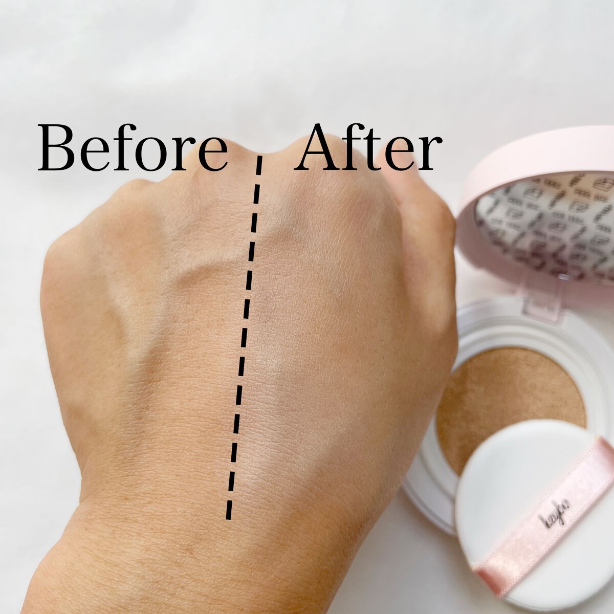 F5 リフレッシュクッション/keybo/クッションファンデーションを使ったクチコミ(5枚目)