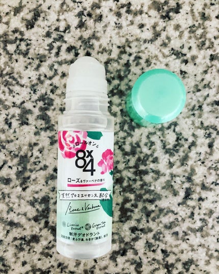 ロールオン ローズ&ヴァーベナの香り/8x4/デオドラント・制汗剤を使ったクチコミ(2枚目)