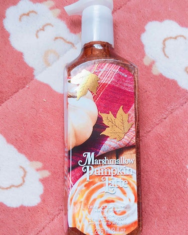 少し前にマツエクに行った時に友達からオススメされたハンドソープを買ってみました♡

bath&body works ハンドソープ 236ml
(Marshmallow Pumpkin Latte)

香