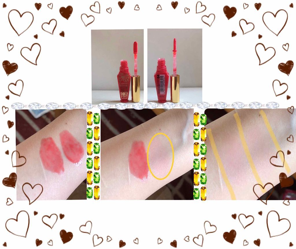 リップティントシロップ/キャンメイク/リップティントを使ったクチコミ(2枚目)