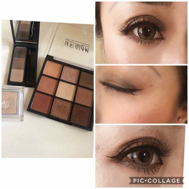 UR GLAM　BLOOMING EYE COLOR PALETTE/U R GLAM/アイシャドウパレットを使ったクチコミ（1枚目）