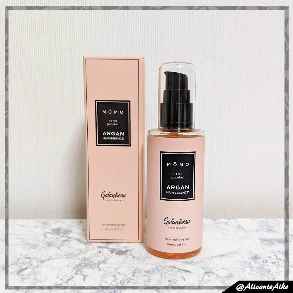 モモアルガンヘアエッセンス/ガランビュー/ヘアオイルを使ったクチコミ（1枚目）