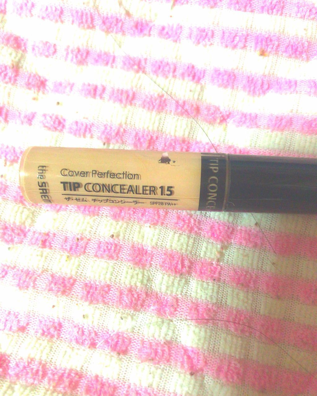 カバーパーフェクション チップコンシーラー/the SAEM/リキッドコンシーラーを使ったクチコミ(1枚目)