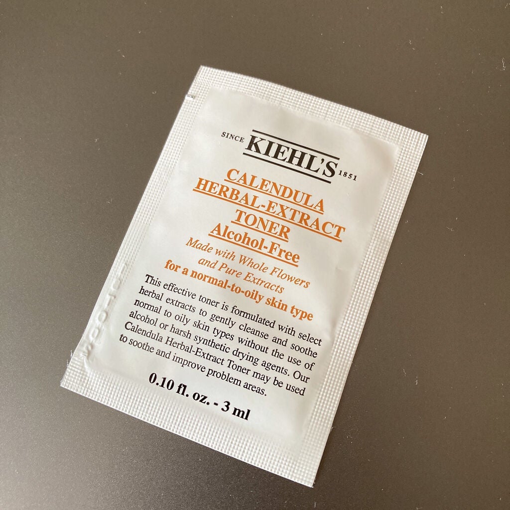 キールズ ハーバル トナー CL アルコールフリー/Kiehl's/化粧水を使ったクチコミ(2枚目)