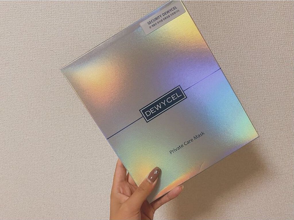 デュイセル プライベートケアマスク/DEWYCEL/シートマスク・パックを使ったクチコミ（1枚目）