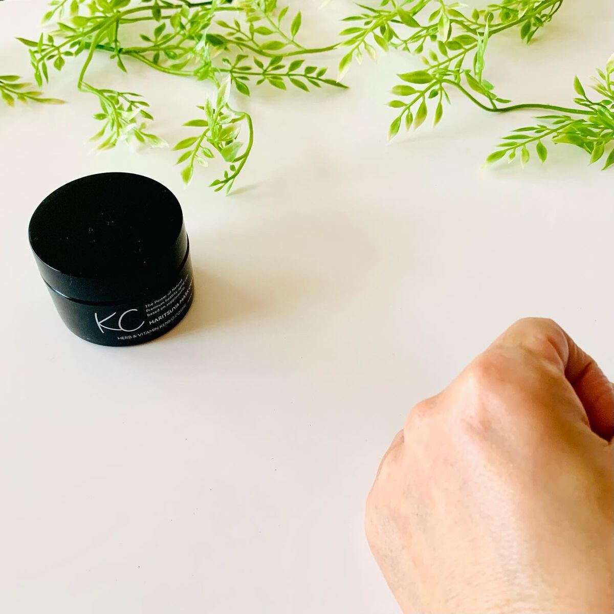 KC はりつや マスククリーム /ハーブ健康本舗/フェイスクリームを使ったクチコミ(5枚目)