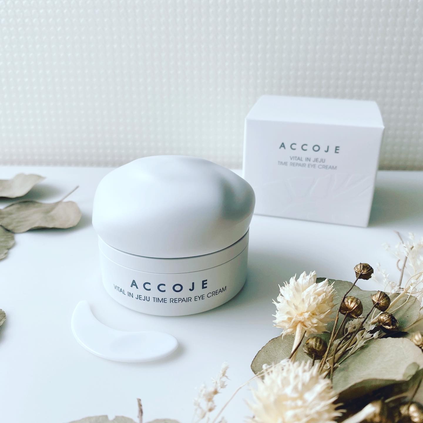 バイタル イン ジェジュ タイム リペア アイクリーム/ACCOJE/アイケア・アイクリームを使ったクチコミ（1枚目）