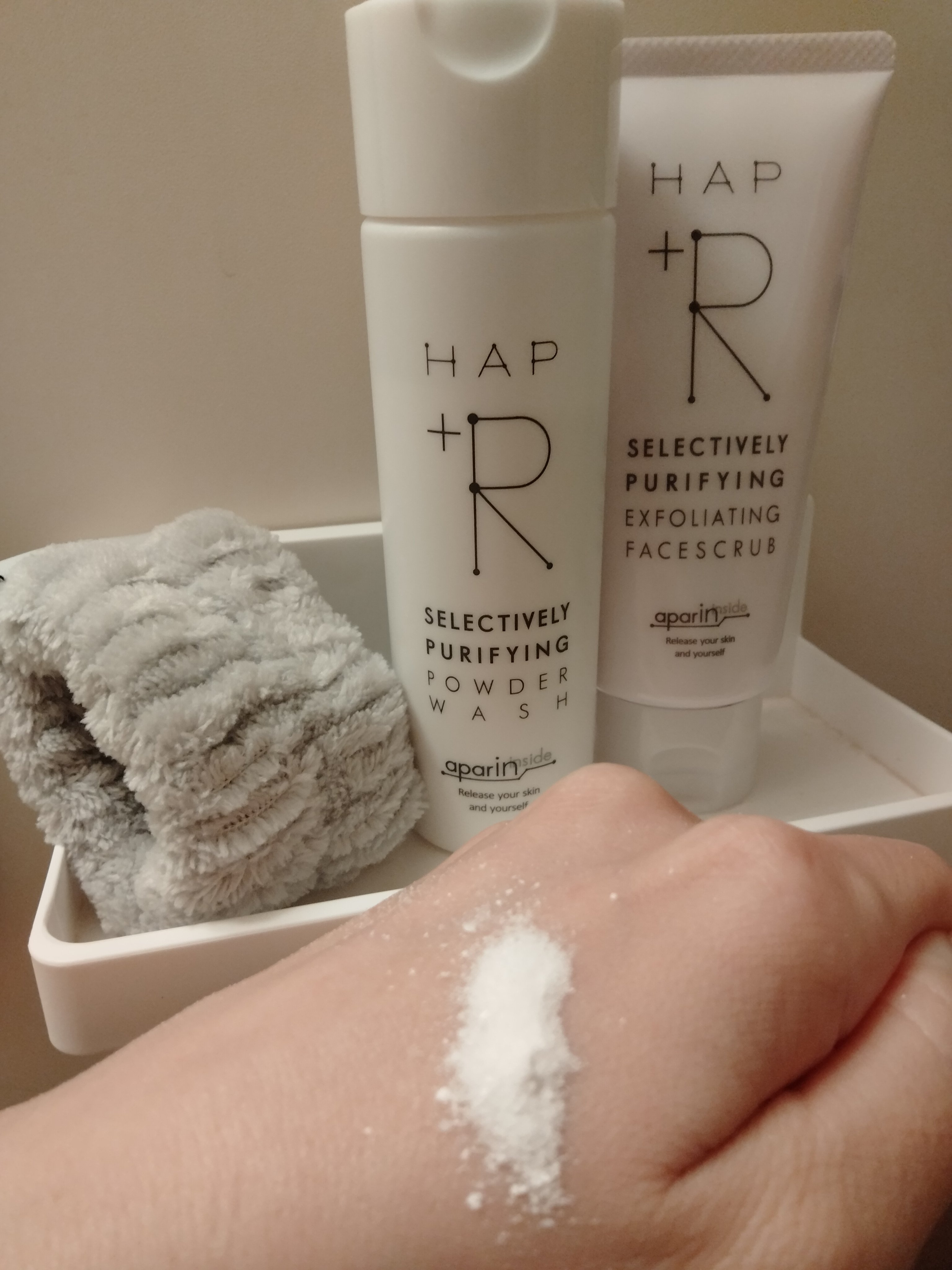 ハップアール パウダーウォッシュ/HAP＋R/洗顔パウダーを使ったクチコミ（2枚目）