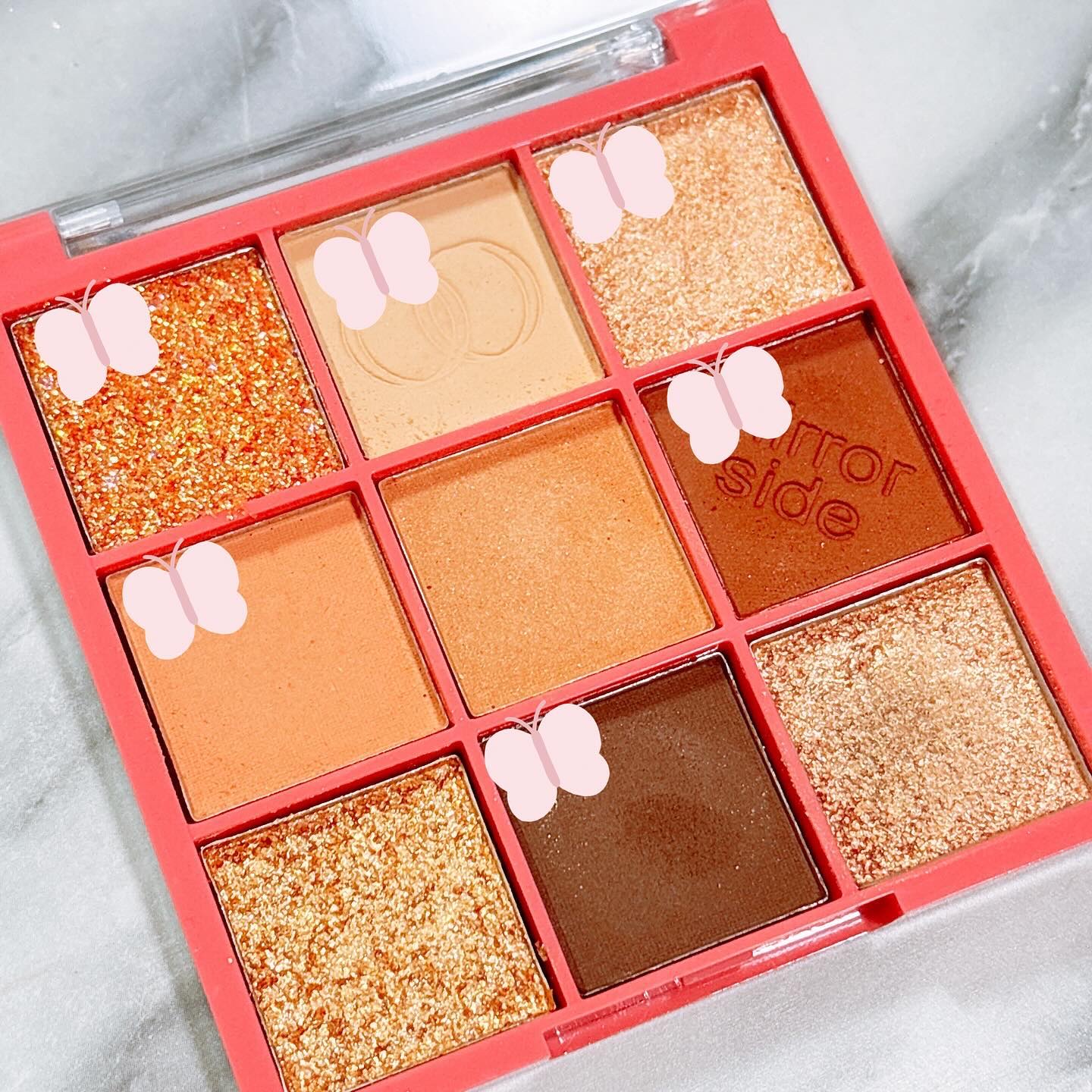 MSアイシャドウパレット/mirrorside/アイシャドウパレットを使ったクチコミ（3枚目）