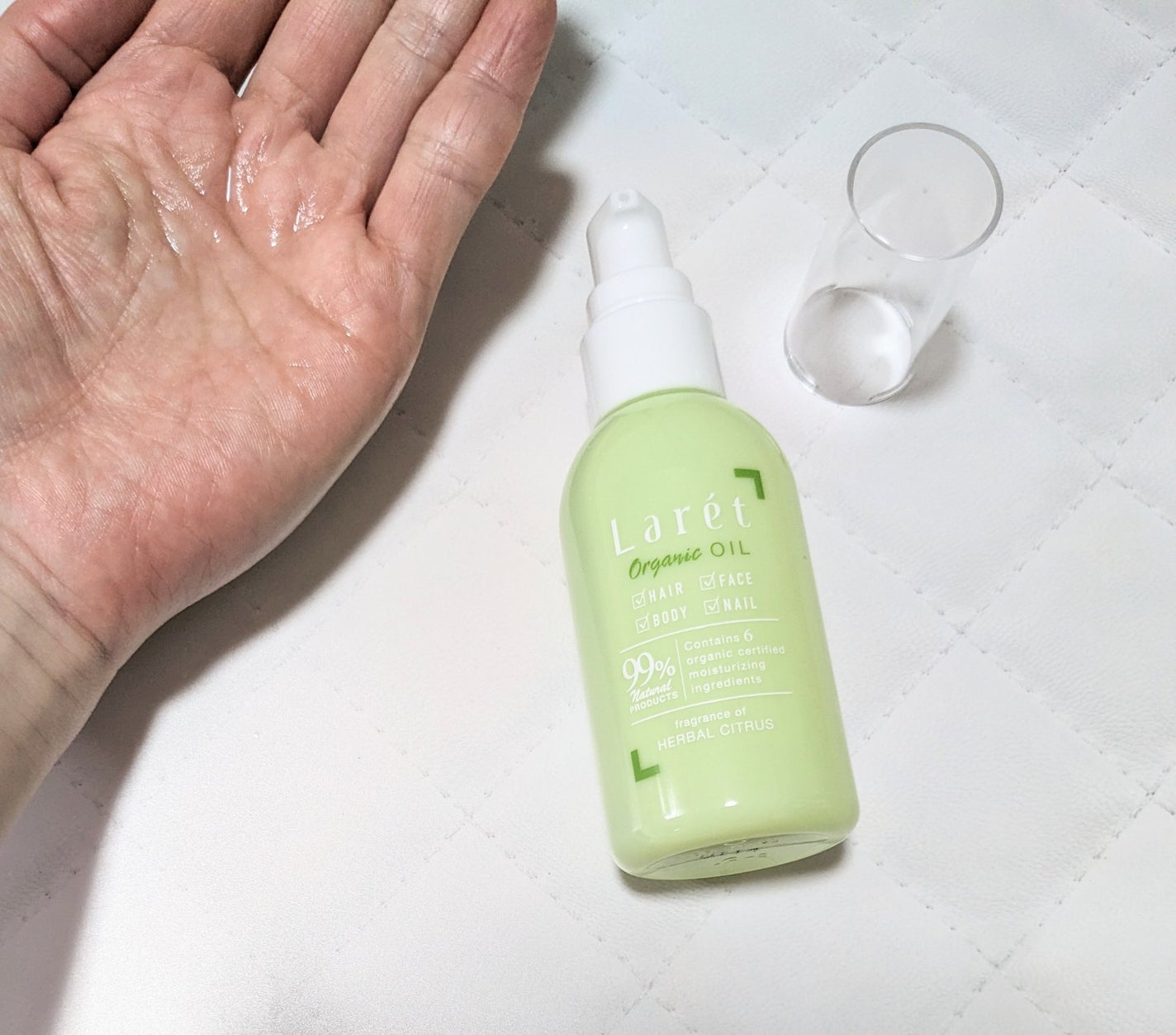 オーガニックミスト/Laret/ミスト状化粧水を使ったクチコミ(2枚目)