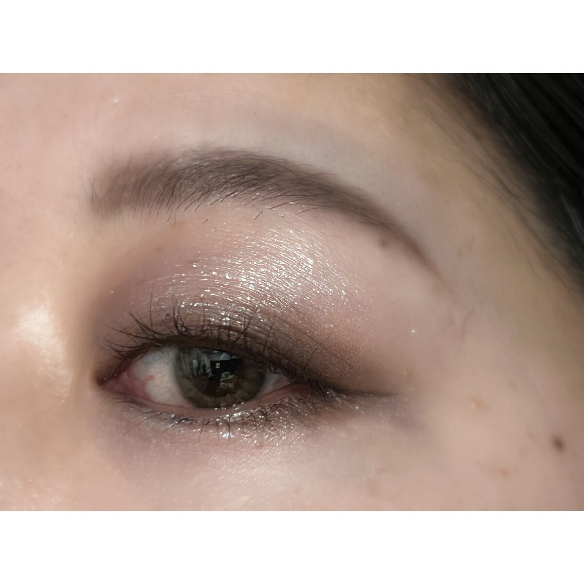 アディクション ザ アイシャドウ パール 027P Cafe Solaire/ADDICTION/単色アイシャドウを使ったクチコミ（3枚目）