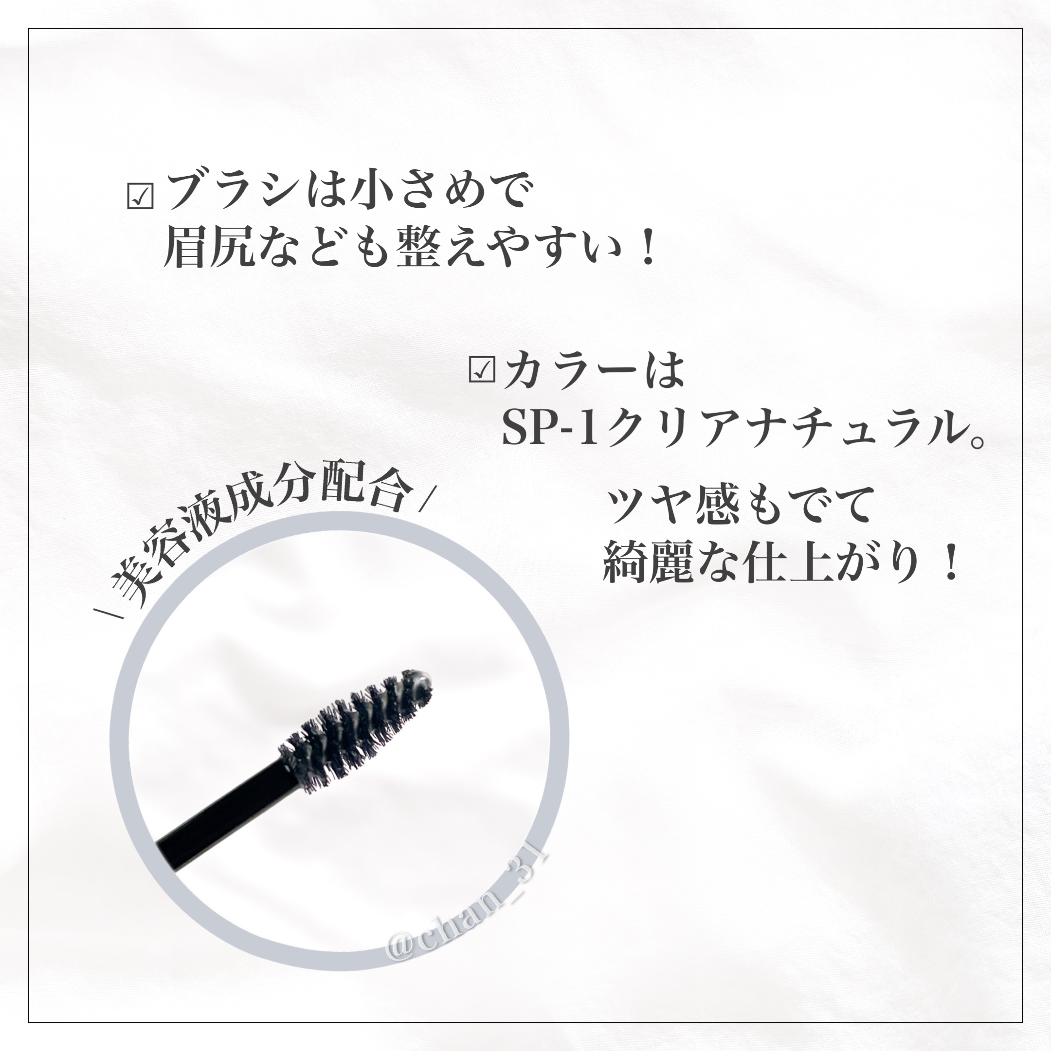 ブロウ リフト SP-1 クリアナチュラル/Visée/その他アイブロウを使ったクチコミ（3枚目）