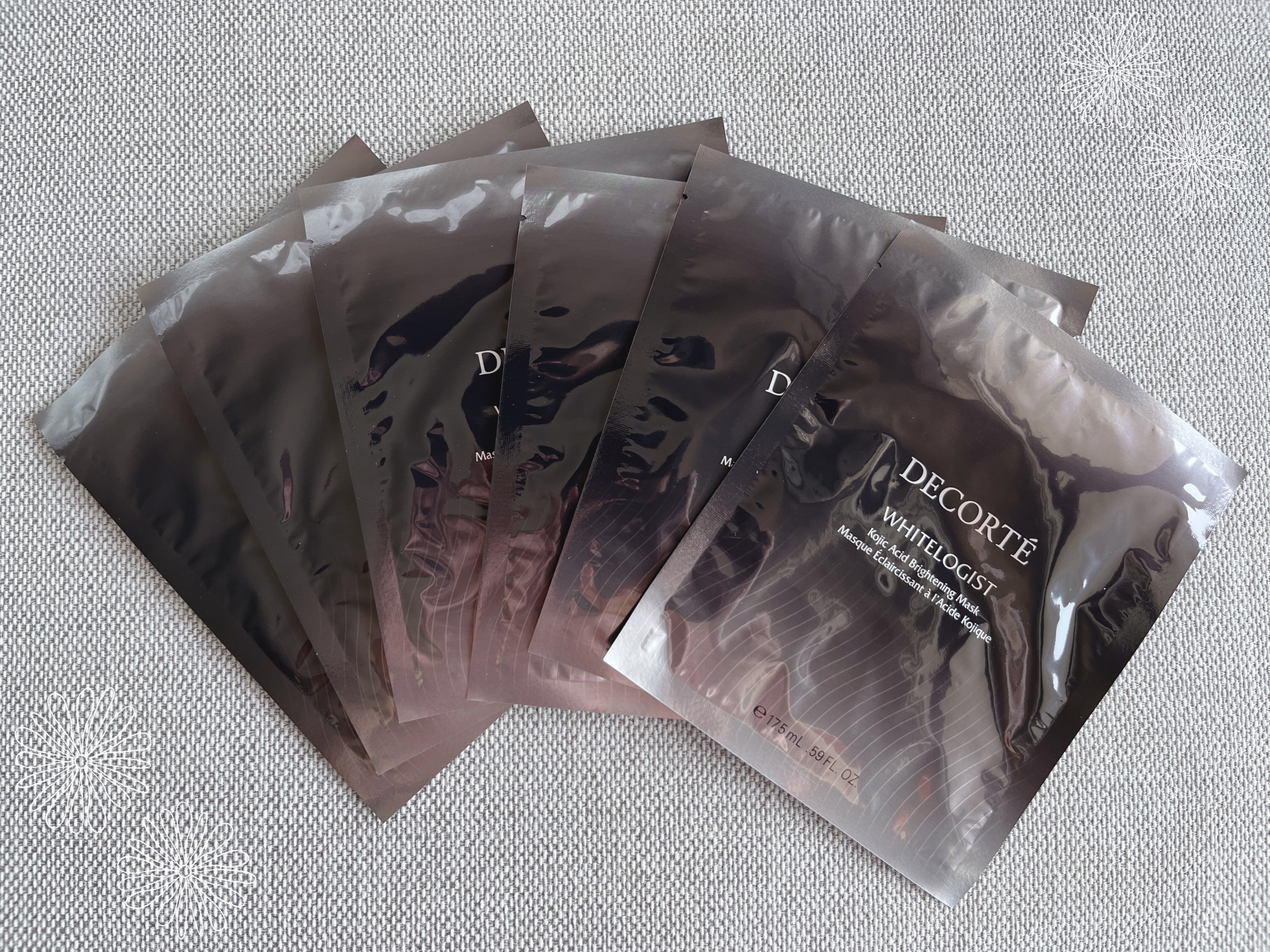 ホワイトロジスト ブライトニング マスク/DECORTÉ/シートマスク・パックを使ったクチコミ（1枚目）