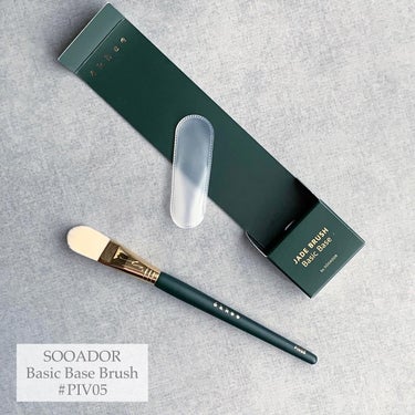 Basic Base Brush #PIV05/SOOA DOR/メイクブラシを使ったクチコミ（2枚目）