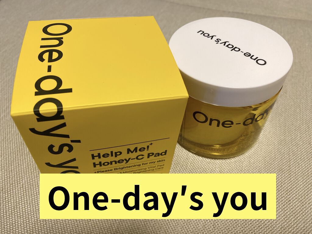ヘルプミー! ハニーCパッド/One-day's you/トナーパッドを使ったクチコミ（1枚目）