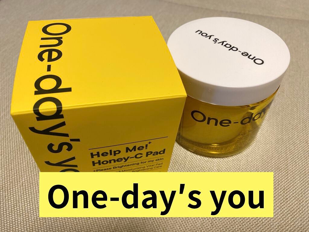 ヘルプミー! ハニーCパッド/One-day's you/トナーパッドを使ったクチコミ(1枚目)