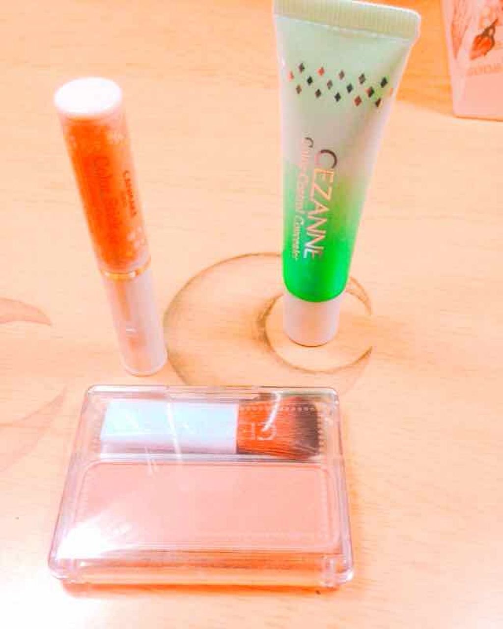 フェース コントロール カラー/CEZANNE/プレストパウダーを使ったクチコミ(1枚目)