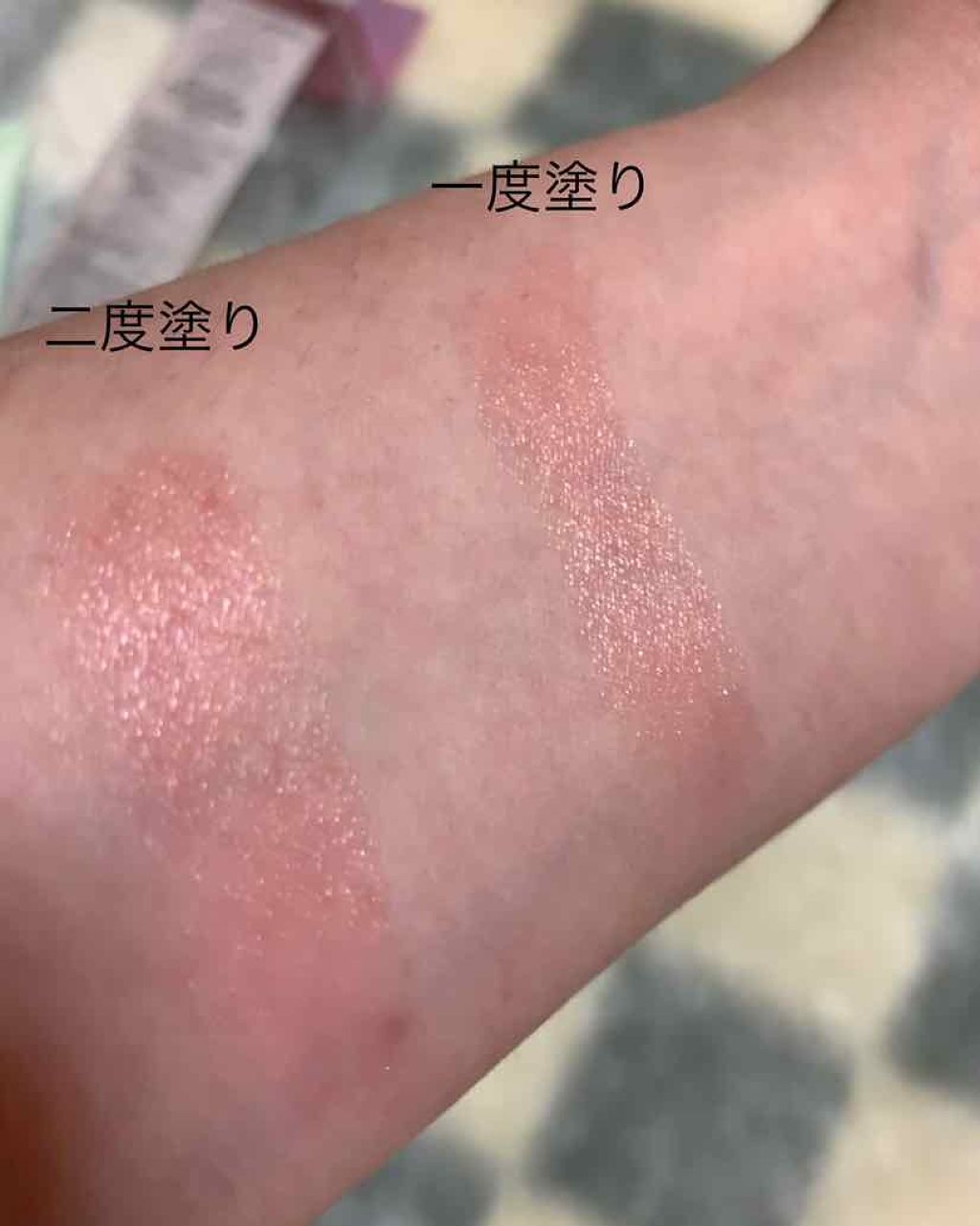 ラスティンググロスリップ/CEZANNE/口紅を使ったクチコミ(3枚目)