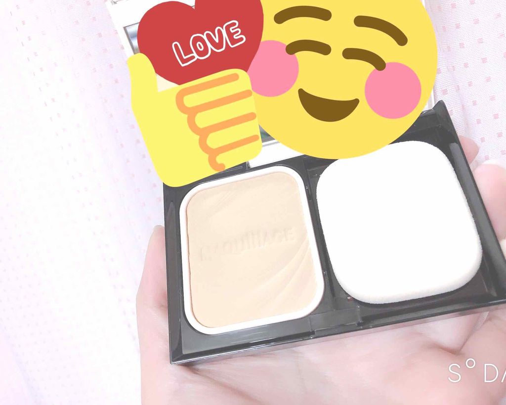 ドラマティックパウダリー UV/マキアージュ/パウダーファンデーションを使ったクチコミ（2枚目）