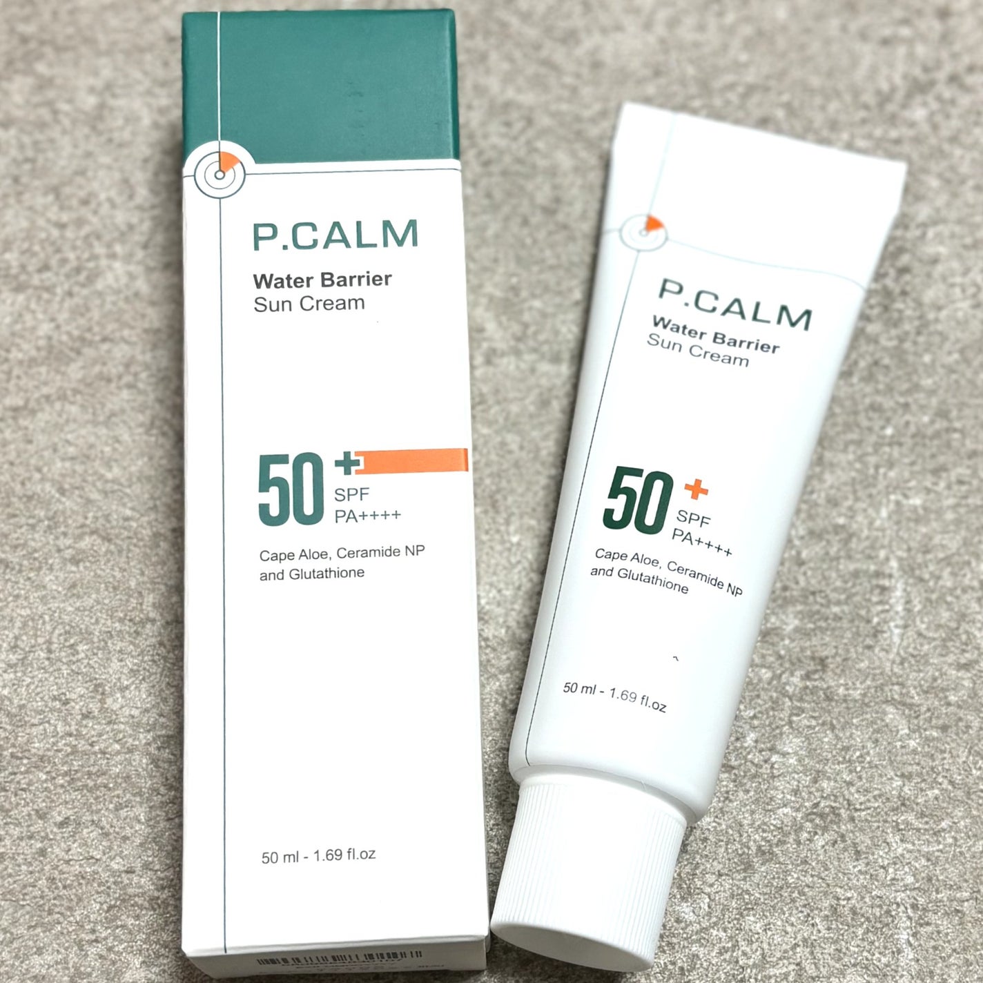 ウォーターバリアサンスクリーン/P.CALM/日焼け止めクリームを使ったクチコミ(1枚目)