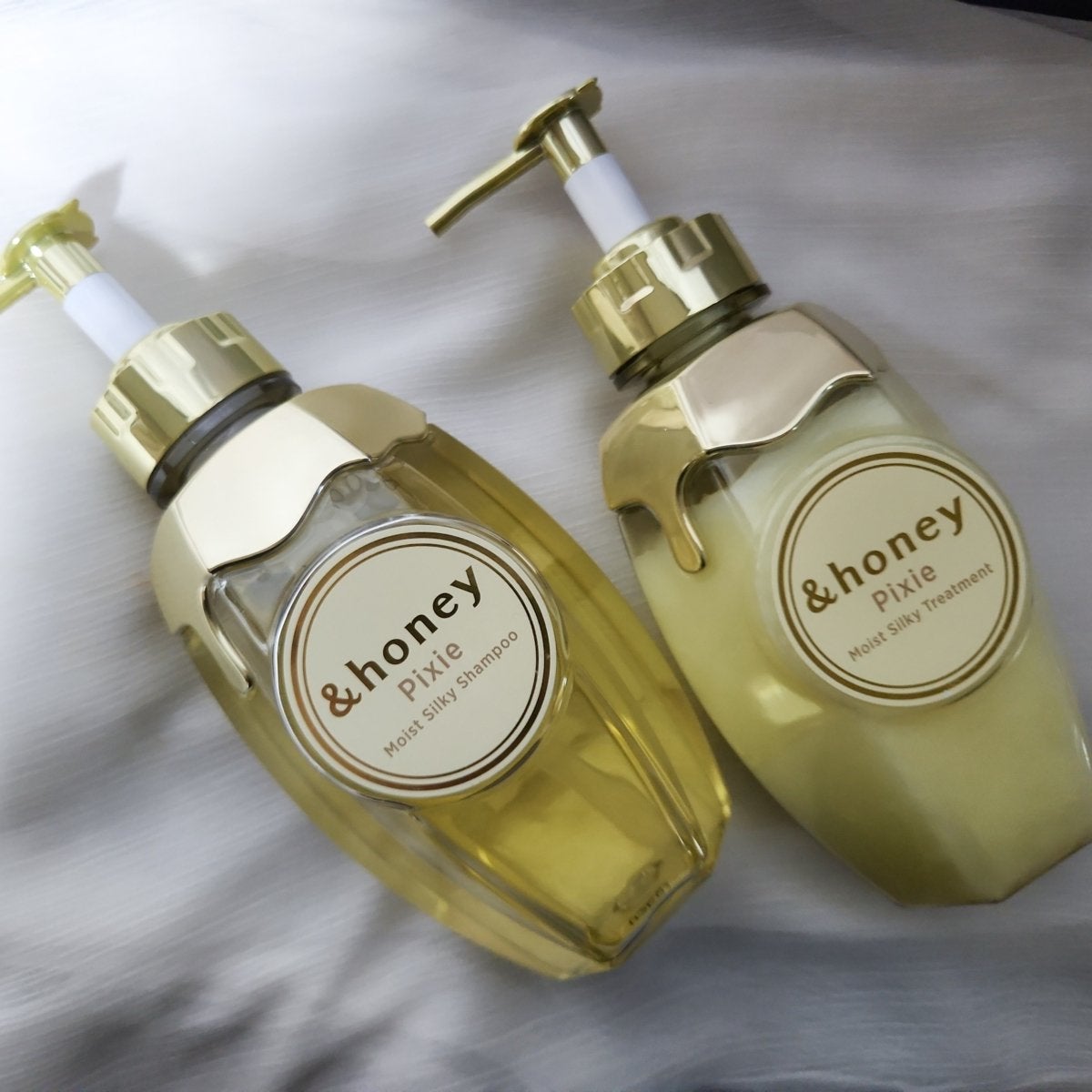 アンドハニー ピクシー モイストシルキー シャンプー1.0/ヘアトリートメント2.0/&honey/市販シャンプーを使ったクチコミ(1枚目)