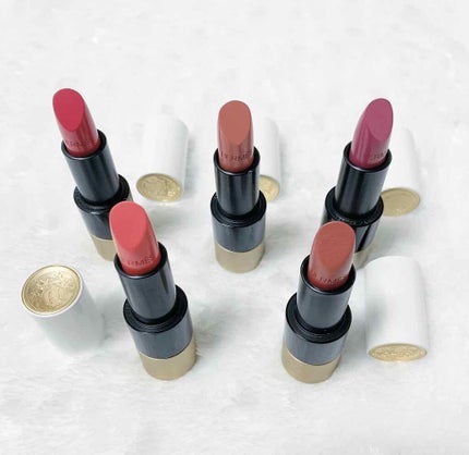 〈ルージュ・エルメス〉 ルージュ ア レーヴル サティネ/エルメス/口紅を使ったクチコミ(4枚目)