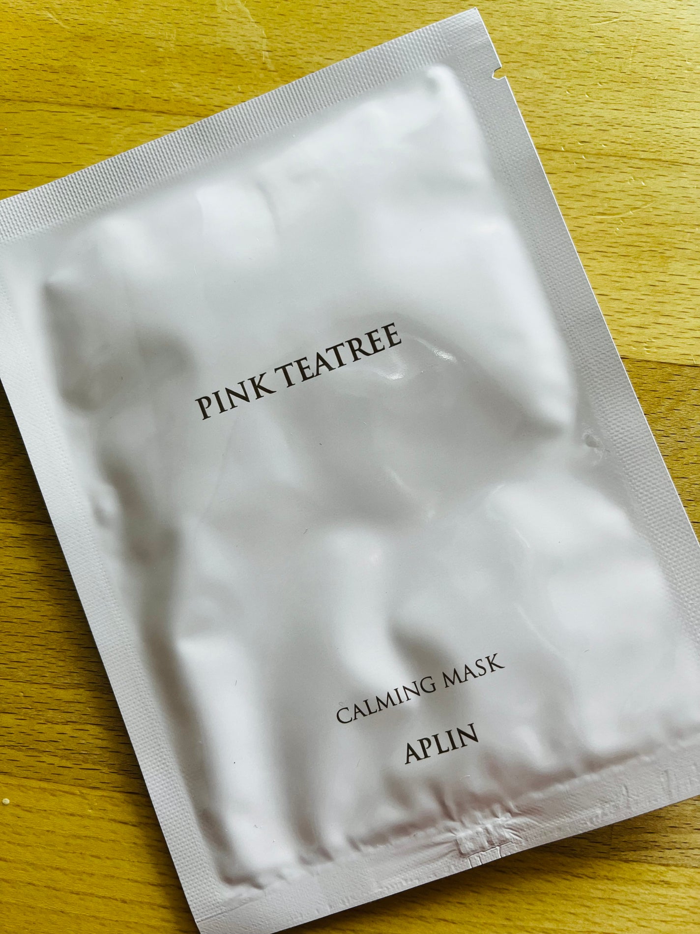 ピンクティーツリーマスクパック/APLIN/シートマスク・パックを使ったクチコミ(1枚目)