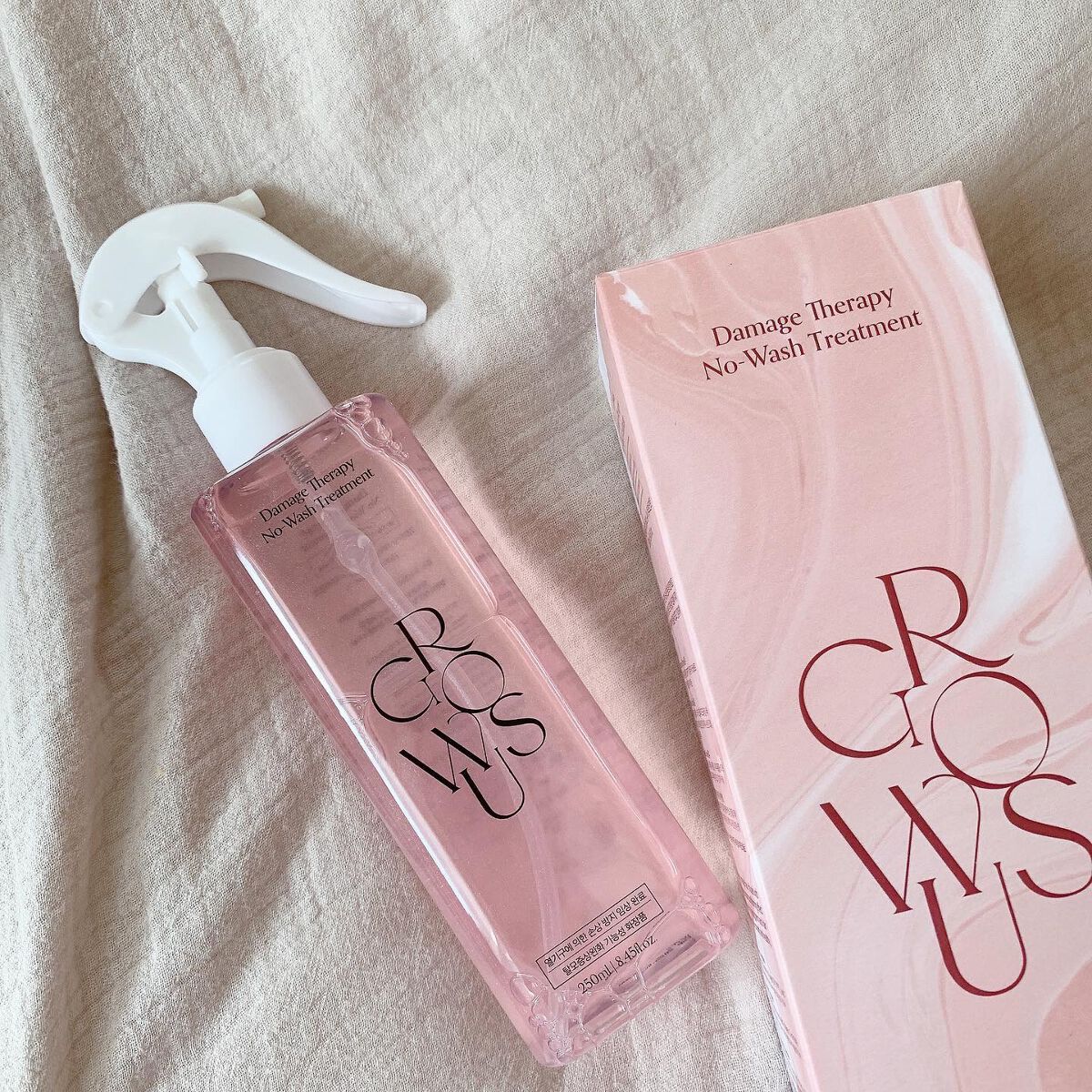 洗い流さないトリートメント/GROWUS/アウトバストリートメントを使ったクチコミ(5枚目)